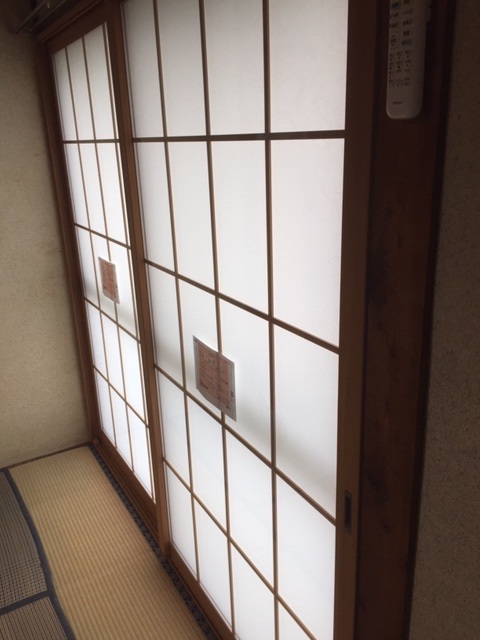 和室にピッタリの内窓（和紙調）が人気です。